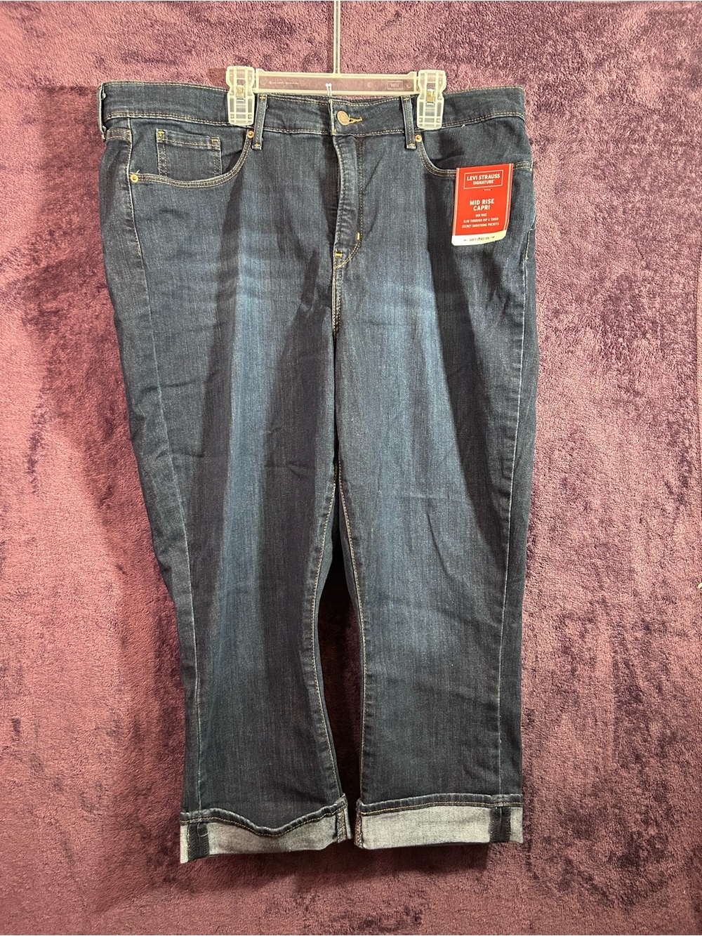Levi's Women’s Dark Blue Relaxed Fit Jeans